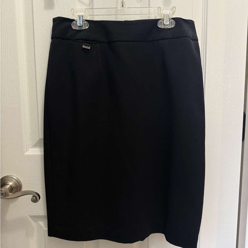 Calvin Klein Classic Black Pencil Skirt